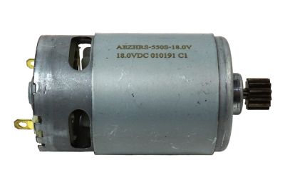 Двигатель (№010191с1) Интерскол на акк.шуруповерт 18v BOSCH с ответной шестернёй (артикул 40732)