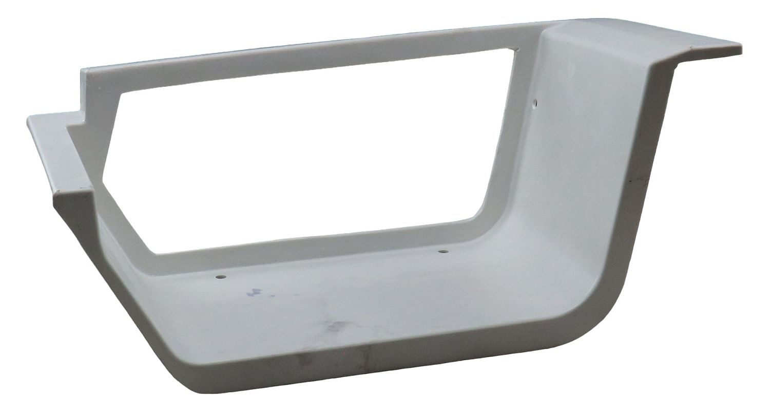 Корпус подножки нижней левой Тягач SHACMAN X3000 (DZ14251240051) (артикул 14281)