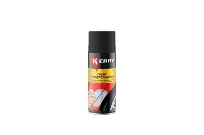 краска - грунтовка аэрозоль черная алкидная kerry (520мл) (kr-925.3)