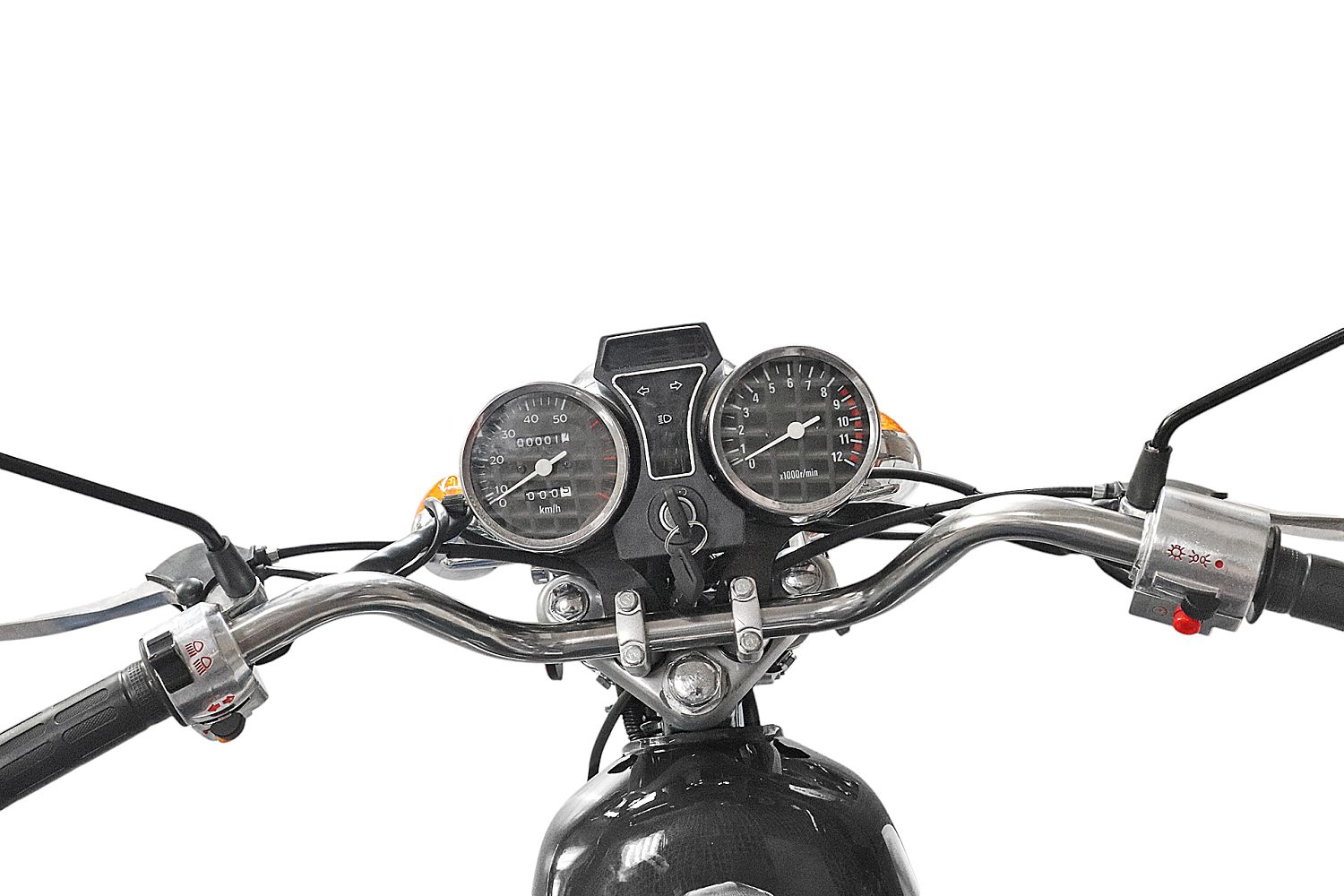 Мопед KT50 Alpha classic (Тюнинг) красный (артикул 51830)