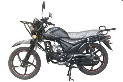 мопед alpha andes offroad (тюнинг) черный матовый