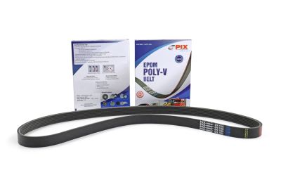 Ремень поликлиновый PIX Hyundai Solaris, Elantra, i20, i30, i40, Kia Ceed, Cerato, Rio (6PK1255) (артикул 68755)