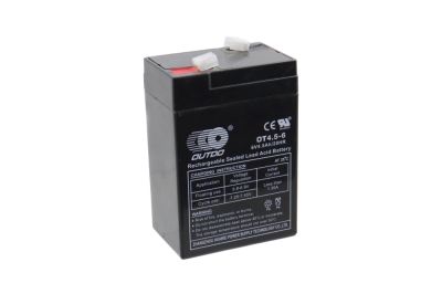 Аккумулятор герметичный 6В 4,5Aч OUTDO (70x48x100mm) OT4.5-6/A (аналог DT6045)(электромашинки) (артикул 53549)