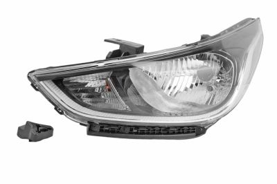 Фара передняя левая HEMEN Hyundai Solaris II 17-20 (HCH024) (артикул 78785)