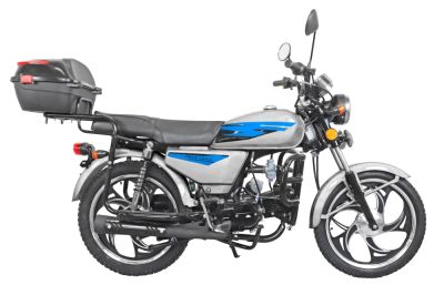 Мопед KT50 Alpha classic ЛЮКС (Форсир.) серебро (артикул 41732)