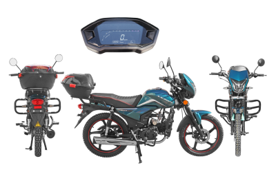Мопед Alpha SX Max LUX (Форсир.) МОРСКАЯ ВОЛНА (артикул 67384)