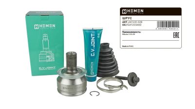 шрус наружный hemen mazda 3 03-09 (hcvjo028)