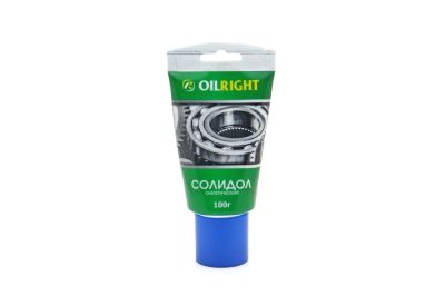 смазка солидол синтетический 100 г "oil right" в тубе