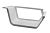 Корпус подножки нижней левой Тягач SHACMAN X3000 (DZ14251240051) (артикул 14281)