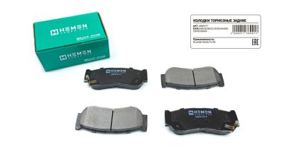 Колодки торм. зад. диск. Hyundai Santa Fe 06- (HBP077) (артикул 11389)