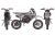 Питбайк RIZEE 57 10/10 VK BASIC (артикул 79158)