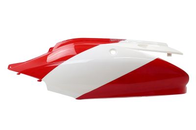 облицовка задняя левая скутер f1 красно-белая