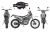 Диртбайк RIZEE 250 21/18 V3 (артикул 72415)