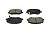 Колодки тормозные передние JAC JS4,Moskvich 3 (3500310U3400F011) (артикул 73512)