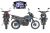 Мотоцикл KAYRO ENDURO "NOMAD" (артикул 79909)