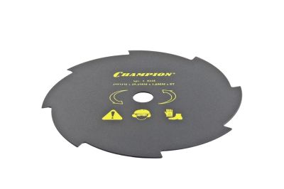 Нож мет. 255мм 8z CHAMPION (8/255/25.4) для жесткой травы (T283,284,125R,235R,FS80-100) (C5115) (артикул 25360)