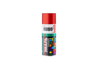 краска аэрозоль вишневая (ku-1004) kudo (520мл)
