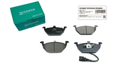 Колодки торм. перед. Skoda Octavia I,II 96-, VW Golf IV-VI 03-, Jetta III-IV 05- (HBP112) (артикул 11429)