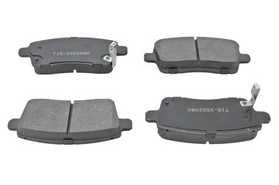 Колодки тормозные задние Tiggo 7 Pro MAX, Omoda C5, Exeed LX (T1E3502080) (артикул 82036)