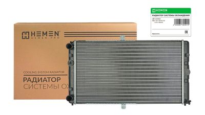 радиатор охлаждения двигателя для lada 2110-12 (hosr053)
